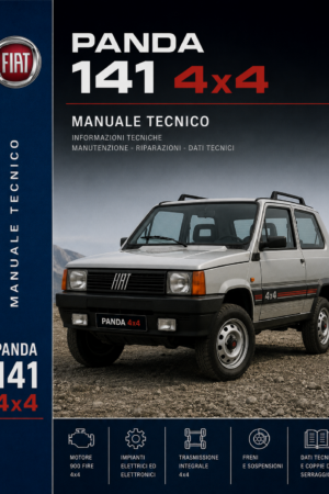 Manuale Frizione e Trasmissione Fiat Panda 141 4x4
