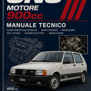 Manuale Fiat Uno Motore 900cc