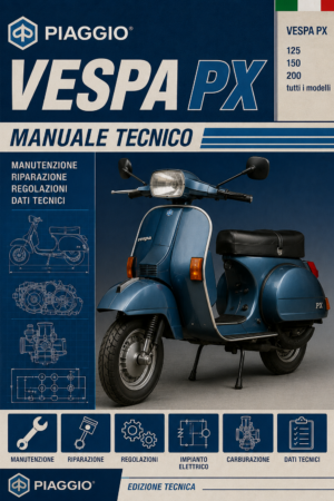 Manuale Piaggio Vespa Px