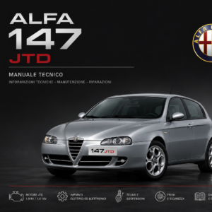 Manuale Alfa Romeo 147 1.6-1.9JTD-2.0TS