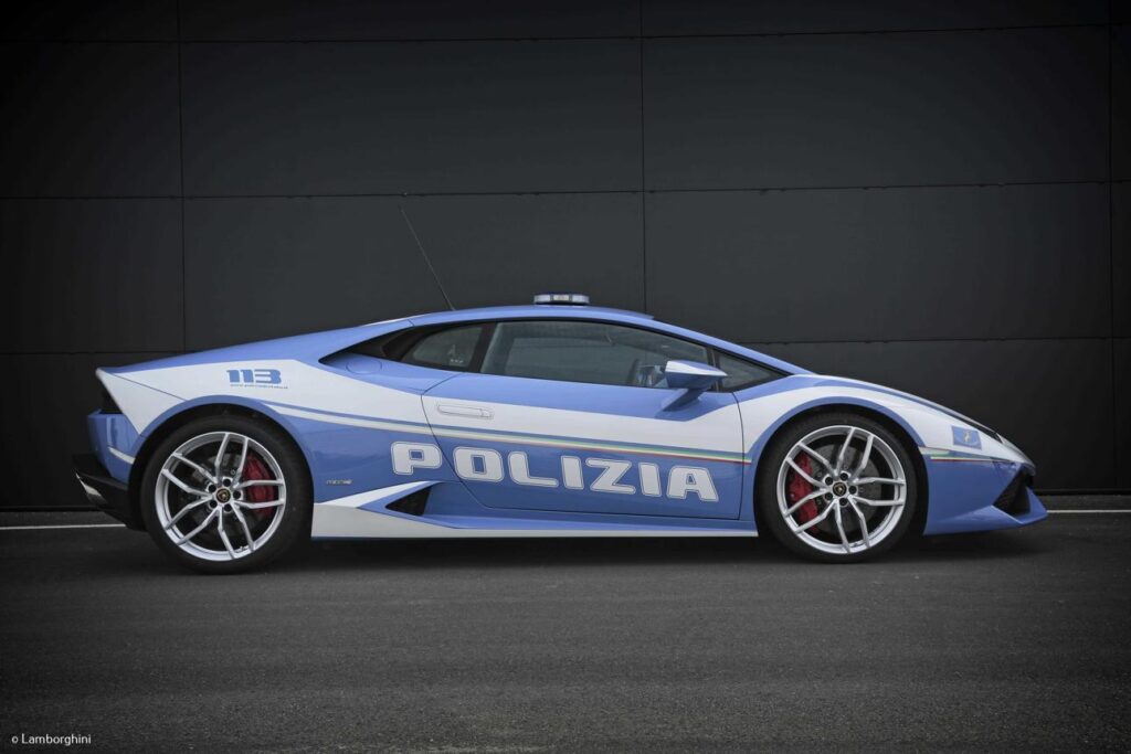 Lamborghini Temerario per la Polizia di Stato