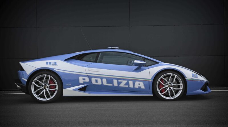 Lamborghini Temerario per la Polizia di Stato
