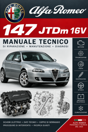 Manuale Tecnico Alfa Romeo 147 JTDm 16V