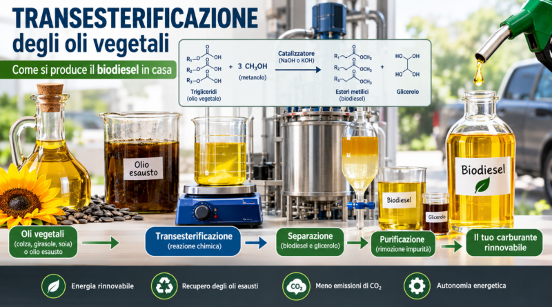 il biodiesel in casa